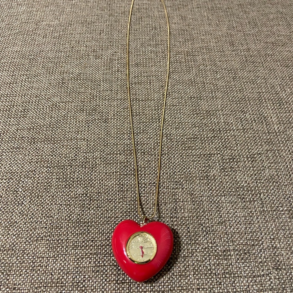 Victoria’s Secret Necklace with Heart Pendant - Picture 4 of 6